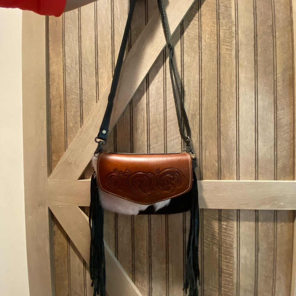 Real Cowhide Purse